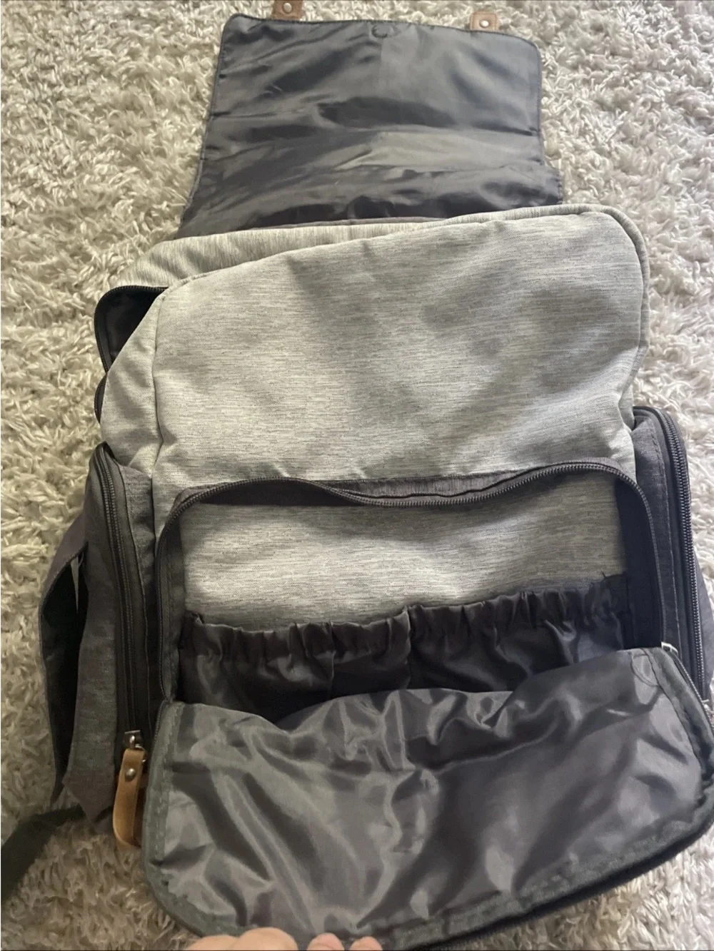 Eddie Bauer first adventure backpack multi compartments